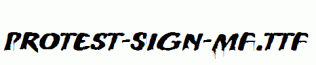 Protest-Sign-MF.ttf
