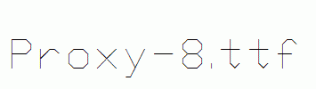 Proxy-8.ttf