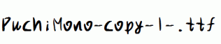 PuchiMono-copy-1-.ttf