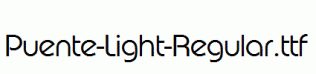 Puente-Light-Regular.ttf