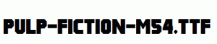 Pulp-Fiction-M54.ttf