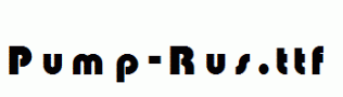 Pump-Rus.ttf