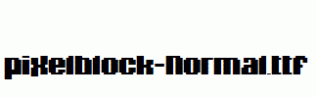 pixelblock-Normal.ttf