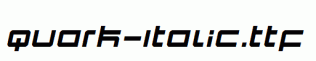 Quark-Italic.ttf