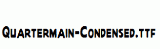 Quartermain-Condensed.ttf
