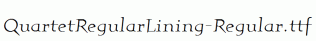 QuartetRegularLining-Regular.ttf
