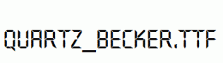 Quartz_Becker.ttf