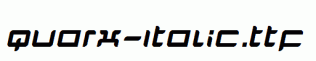 Quarx-Italic.ttf