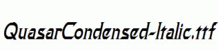 QuasarCondensed-Italic.ttf