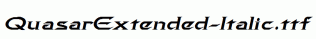 QuasarExtended-Italic.ttf