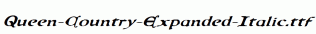 Queen-Country-Expanded-Italic.ttf