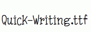 Quick-Writing.ttf