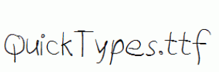 QuickTypes.ttf