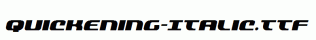 Quickening-Italic.ttf