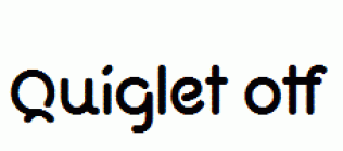 Quiglet.otf
