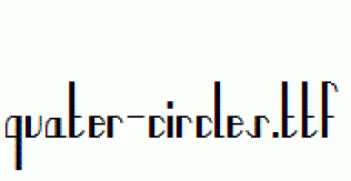 quater-circles.ttf