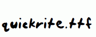 quickrite.ttf