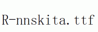 R-nnskita.ttf