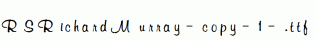 RSRichardMurray-copy-1-.ttf