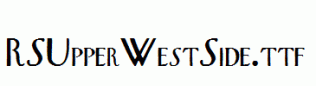 RSUpperWestSide.ttf