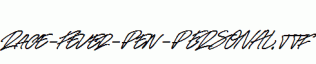 Race-Fever-Pen-PERSONAL.ttf