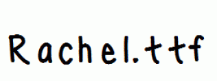 Rachel.ttf
