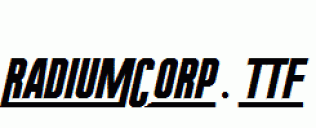 RadiumCorp.ttf