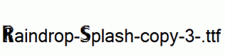 Raindrop-Splash-copy-3-.ttf