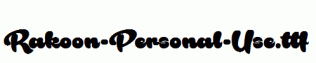 Rakoon-Personal-Use.ttf