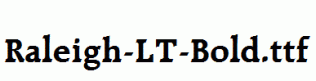 Raleigh-LT-Bold.ttf