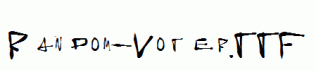 Random-Voter.ttf