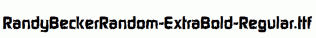 RandyBeckerRandom-ExtraBold-Regular.ttf