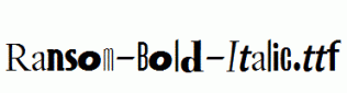 Ransom-Bold-Italic.ttf
