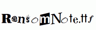 RansomNote.ttf