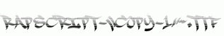 RapScript-[copy-1].ttf