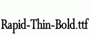 Rapid-Thin-Bold.ttf