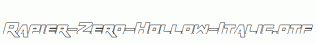 Rapier-Zero-Hollow-Italic.otf