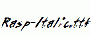 Rasp-Italic.ttf