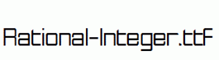 Rational-Integer.ttf
