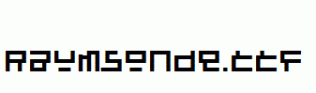 Raumsonde.ttf