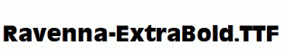 Ravenna-ExtraBold.ttf