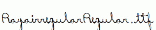 RayairregularRegular.ttf