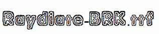 Raydiate-BRK.ttf