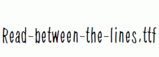 Read-between-the-lines.ttf