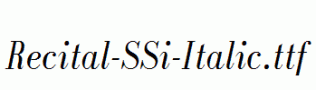 Recital-SSi-Italic.ttf