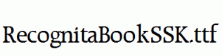 RecognitaBookSSK.ttf