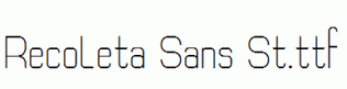 Recoleta-Sans-St.ttf