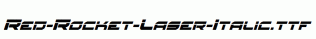 Red-Rocket-Laser-Italic.ttf