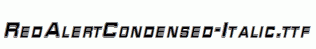 RedAlertCondensed-Italic.ttf