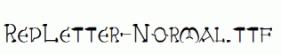 RedLetter-Normal.ttf